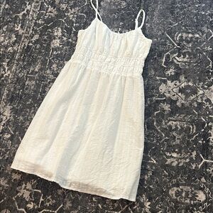 Art Class White Casual Kids Dress